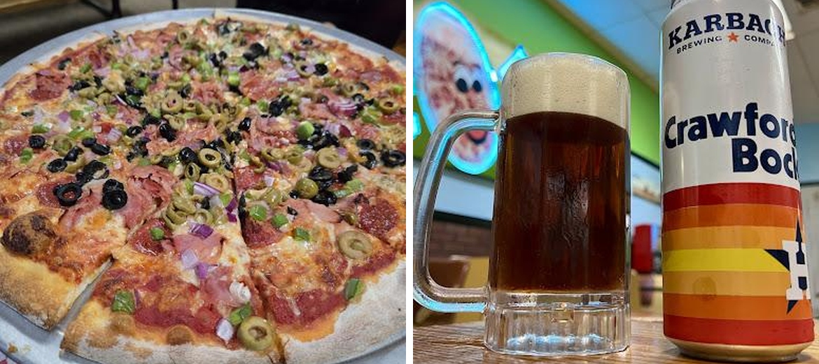MG'S Pizza Menu